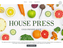 Tablet Screenshot of housepress.com