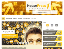Tablet Screenshot of housepress.com.br